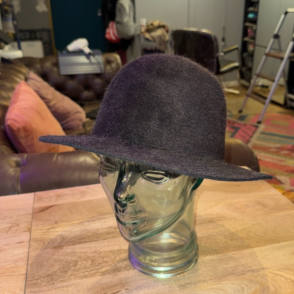Tonak genuine fur felt Boho chic brimmed hat
